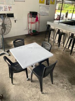 Plastic Table and Plastic Chair | Banquet Table & Banquet Chair | Kerusi Plastik dan Meja Plastik Supply Penang Kedah Singapore Brunei Perak Pahang