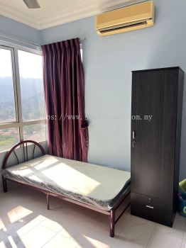 Hostel Wooden Locker | Single Metal Bed | Single Mattress High Quality For Thai Odyssey Petaling Jaya Selangor | Deliver to Gurney Park Georgetown Penang