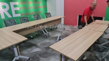 Office Folding Table | Meja Lipat | Foldable Table | Office Table Penang | Kl | Ampang | Shah Alam | Muar | Johor Bahru | Ipoh | Batu Kawan