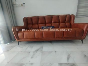 Modern Leather Sofa | 3 Seater Sofa | Sofa Furniture Shop | Living Room Sofa