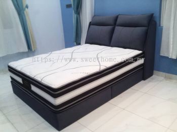 Goodnite True Love Queen Mattress | Stylish Bedframe Queen Bedframe | Promosi Raya Harga Katil Tilam Bilik Tidur | Kedai Perabot Tilam Penang | Ipoh | Pontian | Klang | Rawang | Shah Alam | Perlis