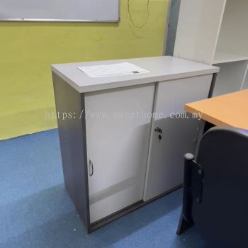 Pigeon Hole 12 Compartment Cabinet | Low Sliding Cabinet | Standard Office Table | Office Table Penang | Kl | Shah Alam |  Puchong | Perak | Kedah 