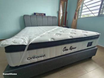 Dunlopillo Orthorest Relaxer Queen Size Mattress | Queen Size Bed Frame | Penang Furniture Store | Best Furniture Mattress Store