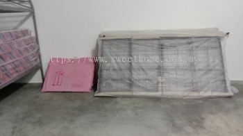 Tilam Single Mattress Tilam Murah Asrama Hostel | Bedframe Besi Katil Asrama 2 Tingkat |  Zipped Cloth Cabinet | Hostel Furniture Supplier | Pembekal Perabot Asrama