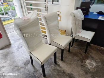 High Back PU Leather Dining Chair | Cafe Restaurant Chair | Cafe Furniture | Penang | KL | Kedah | Perak | Perlis | Pahang | Johor Bahru | Puchong | Rawang | Klang | Subang Jaya | Shah Alam | Ipoh