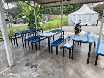 Canteen Table Bench Set | Food Court Table | Fibreglass Table Bench | Meja Medan Selera Kafeteria FoodCourt | KL | Shah Alam | Batu Kawan | Ipoh || Sungai Buloh | Tapah | Taiping | Tanjung Malim | Bukit Merah