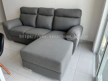 L Shape Sofa 3 Seater | Modern Sofa Living Room | Sofa L Shape Promotion | Penang Lunas Kulim Ipoh