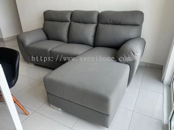 L Shape Sofa 3 Seater | Modern Sofa Living Room | Sofa L Shape Promotion | Penang Lunas Kulim Ipoh