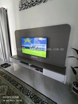 TV Cabinet | Hanging Wall Tv Cbinet | Modern Simple Style TV Cabinet | Deliver to Bukit Jelutong Bukit Mertajam Penang | Tv cabinet Nearby near me