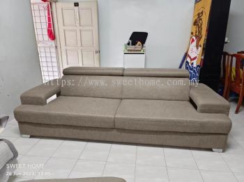 2 Seater Fabric Modern Sofa | Sofa Promotion | Sofa repair service | Sofa Furniture Store Penang Nearby