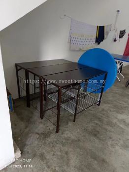 Hostel Furniture Supplier | Katil Double Decker Metal  | Single Mattress Hostel tilam Asrama Murah | Locker Besi Baju | Round Plastic Table | Metal Kitchen Cabinet | Kerusi Plastic Chair | Metal Clothes Hanger Ampaian Besi Deliver to Bumblebee Eco Solution  Bukit Minyak Simpang Ampat Penang