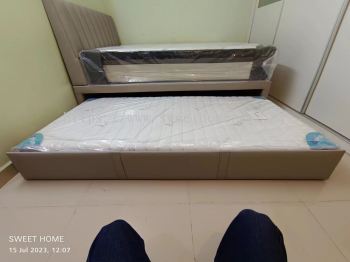 Pull Out Bed Queen Size | Anti Static Queen Size Mattress | Super Single Mattress | Best Pull Out Bed Price Penang | Bedroom Furniture Store