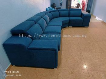 Modern L Shape Corner Sofa | Sofa With Hidden Storage And Hidden Console | Sofa Furniture Shop Store | Best Furniture Shop In Penang