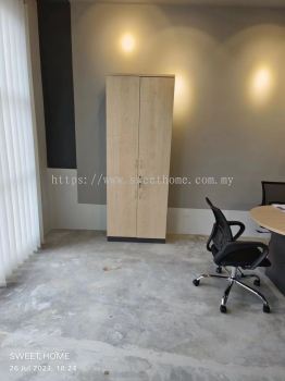 Oval Shaped Conference Meeting Table | 6 Seater Meeting Table | High Office Cabinet | Office Table Penang | Office Furniture Penang | Pembekal Perabot Pejabat | Penang |  Kl | Puchong | Rawang | Bukit Jalil | Muar | Ipoh | Tapah | Sungai Buloh | Pontian | Shah Alam