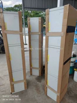 3 Compartment Door Steel Metal Locker | Personal Belonging Locker Cabinet | Hostel Furniture Supplier | Pembekal Perabot Asrama | Penang | Lunas Kedah | Ipoh Perak | KL | Puchong | Klang JTK