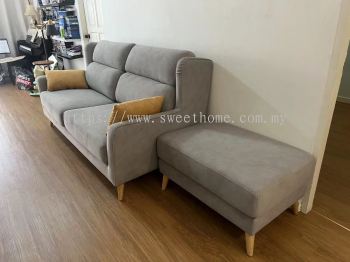 Modern 3 -4 Seater Sofa | Rewashable Fabric Sofa |  Sofa Boleh Basuh | Promosi Sofa | Sofa Furniture Store | KL | Penang | Kedah | Puchong | Cheras | Ampang | Ipoh |  Kampar | Melaka | Muar Johor Bahru 