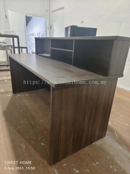 Executive Reciptionist Table | Reception Counter Table  | Meja Penaymbut Tetamu Kayu | Office Table Penang | Office Furniture Penang | Pembekal Perabot Pejabat |  KL | Penang | Kedah | Perak | Puchong | Rawang | Shah Alam | Klang | Muar | Segamat | Pekan Pahang