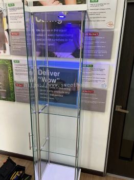 Glass Display Cabinet With Lights | Office Cabinet | Office Furniture Penang | Supply To KL | Puchong | Rawang | Putrajaya | Cyberjaya | Batu Kawan | Bertam | Lunas | Ipoh 