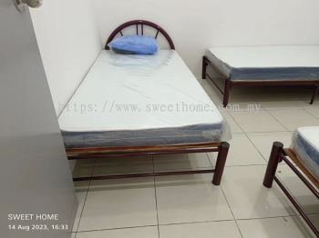 Hostel Single Metal Bedframe JTK Approved | Katil Besi Saiz Bujang Murah Berkualiti | Tilam Single Mattress Hostel Asrama | Hostel Furniture Supplier | Pembekal Perabot Pejabat | KL | Putrajaya | Cyberjaya | Damansara | Kulim | Lunas | Ipoh 