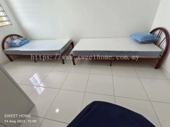 Hostel Single Metal Bedframe JTK Approved | Katil Besi Saiz Bujang Murah Berkualiti | Tilam Single Mattress Hostel Asrama | Hostel Furniture Supplier | Pembekal Perabot Pejabat | KL | Putrajaya | Cyberjaya | Damansara | Kulim | Lunas | Ipoh 