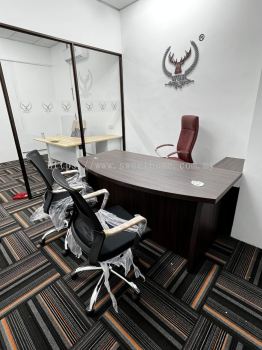 Director Table and Director Chair | Office Table Workstation With Panel Partition | Office Meeting Conference Table | Office Chair And Typist Chair | Office Furniture Penang | Office Table Penang | Office Chair Penang