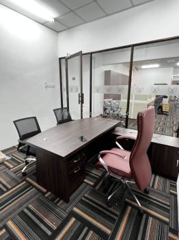 Director Table and Director Chair | Office Table Workstation With Panel Partition | Office Meeting Conference Table | Office Chair And Typist Chair | Office Furniture Penang | Office Table Penang | Office Chair Penang