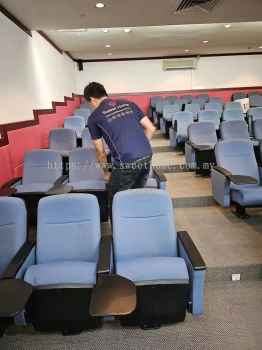 Auditorium Armrest and Writing Tablet Replacement parts Repair For Universiti Sains Malaysia Penang  | Auditorium And Lectur Hall Link Chair Supplier | Penang Pahang Perak