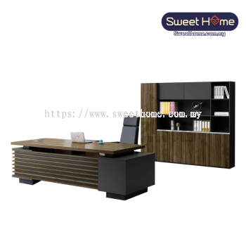 Director Room Table Cabinet Set | Office Table 