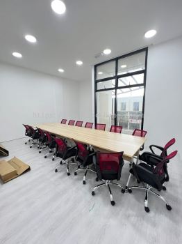 TRN Folding Table As Conference Meeting Table | Modern Foldable Meeting Table | Meja Mesyuarat Lipat | Low Back Office Chair | Office Table Penang | Office Chair Penang | Office Furniture | KL | Penang | Ipoh | Melaka | Kulim | Lunas | baling | Jitra | Sik | Chendering | Arau