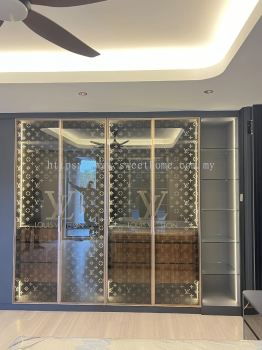 Customade Premium Bedroom Wardrobe | Glass Sliding Door Premium Design Wardrobe | Almari Pakaian Premium Lampu Sliding Door Kaca | Waardrobe Furniture Store | KL | Cheras | Penang | Bertam | Kepala Batas | Jitra | Sik | Alor Setar