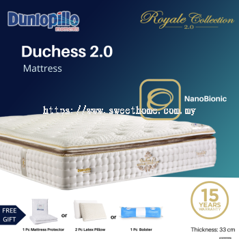 Dunlopillo Royal Collection 2.0 Duchess 2.0 