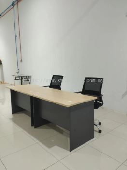 Standard Office Desk Table Meja Pejabat | Medium Back Mesh Office Chair | Kerusi Pejabat Murah | Office Table Penang | Office Furniture | Office Chair Penang | Pembekal Meja Perabot Pejabat | KL | Rawang | Puchong | Ipoh | Bertam | Kepala Batas | Penang Island