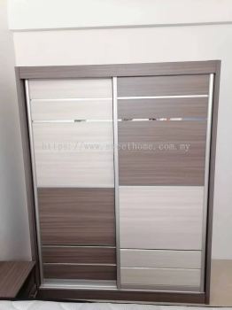 Economy Price Bedroom Furniture Set | Queen Size Bed | 4X6 ft Sliding Clothes Wardrobe | Dressing Make up Table Cabinet | Sweet Home Angelica Mattress | Bedroom Furniture Store Shop | KL | Penang | Kulim | Lunas | Kedah | Ampang | Shah Alam