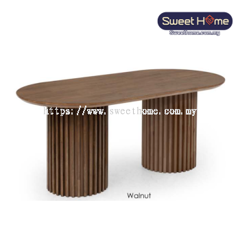 MUJI Walnut Solid Wood Dining Table | Cafe Furniture