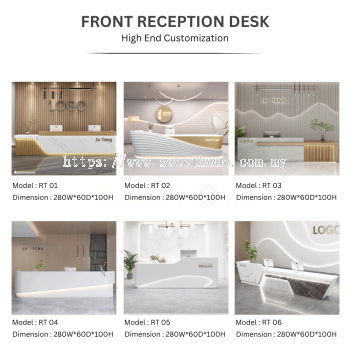 Modern Design Customisable Recpetion Counter Table | Office Furniture