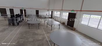 5ft Round Foldable Banquet Table | Banquet Chair | Meja Lipat Bulat Murah | Banquet Table and Chair Supplier | Office Furniture | KL | Klang | Penang | Kedah | Kulim | Perlis | Kangar | Arau | Meja Kenduri | Perak | Ipoh | Taiping | Lumut