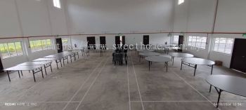 5ft Round Foldable Banquet Table | Banquet Chair | Meja Lipat Bulat Murah | Banquet Table and Chair Supplier | Office Furniture | KL | Klang | Penang | Kedah | Kulim | Perlis | Kangar | Arau | Meja Kenduri | Perak | Ipoh | Taiping | Lumut