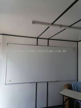 8 ft Whiteboard | Wall Mounted Hanging Whiteboard | Papan Putih Magnetic | Construction Project Site Office Furniture | Office Furniture | KL | Penang | Kulim Hi Tech | Lunas | Baling | Klang | Muar | Kuantan | Port Dickson 