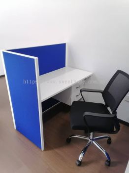 Office Furniture Set Up  | Workstation Office Are Furniture | High Office Table Partition | White Office Table | Medium Back Office Chair | Office Cabinet | Office Furniture | Butterworth | Kepala Batas | Bertam | Penang | KL | Mont kiara | Shah alam | Klang | Johor Bahru