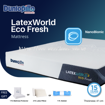 Dunlopillo LatexWorld Eco Fresh 