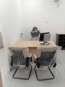 Whole Clinic Office Furniture Set Up | Manager Table | Doctor Table | Computer Table | Full height Half Glass Cabinet | Drawer | Office Furniture | KL | Penang | Mainland | Island | Johor Bahru | Kuala Selangor | Sungai Perak | Ipoh | Kepala Batas