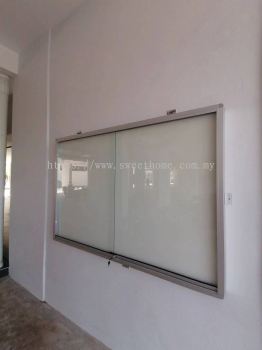 Sliding Glass Board | Notice Board | Papan Maklumat Sliding Glass | Office Furniture | KL | Penang | Kulim | Lunas | Kedah | Perak | iPOH |Slim River | Proton City | Johor bAHRU | Kuala Selangor | Putrajaya | Cyberjaya | Bukit Jalil | 