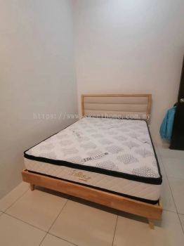 Muji Style Bed | Solid Wood King Bed Frame | 2024 Malaysia Trendy Bed Design | Goodnite Livoly Anti Static Queen Size Mattress | Goodnite Dealer Store Penang | Deliver to Whole West Malaysia | KL | Mont Kiara | Shah Alam | Klang | Putrajaya | Subang | Ampang | Bukit Jalil | Penang | Kedah | Kulim | Lunas Ipoh