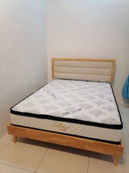 Muji Style Bed | Solid Wood King Bed Frame | 2024 Malaysia Trendy Bed Design | Goodnite Livoly Anti Static Queen Size Mattress | Goodnite Dealer Store Penang | Deliver to Whole West Malaysia | KL | Mont Kiara | Shah Alam | Klang | Putrajaya | Subang | Ampang | Bukit Jalil | Penang | Kedah | Kulim | Lunas Ipoh