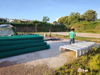 Terrazo Stone Bench | Outdoor Garden Stone Bench | Outdoor Bench For Garden Playground | Kerusi bnagku Batu Taman Permainan | KL | Seri Kembangan | Mont Kiara | Puncak Alam | Dengkil | Kulim | lunas | Sungai Petani