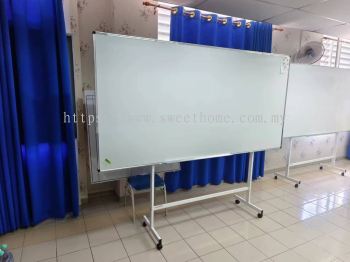 Whiteboard with Stand | Office Furniture | 白板带支架 | Portable Whiteboard | Papan Tulis Bergerak | Office Presentation Board | Whiteboard Supplier | Pembekal Papan Tulis | Johor Bahru | Penang | Ipoh | Shah Alam | Kota Damansara | Puchong | Ampang | Cyberjaya | Setia Alam | Singapore