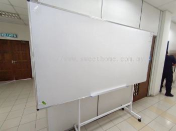 Whiteboard with Stand | Office Furniture | 白板带支架 | Portable Whiteboard | Papan Tulis Bergerak | Office Presentation Board | Whiteboard Supplier | Pembekal Papan Tulis | Johor Bahru | Penang | Ipoh | Shah Alam | Kota Damansara | Puchong | Ampang | Cyberjaya | Setia Alam | Singapore