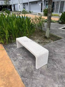 Garden Stone Table Bench Set For Condominium pARK aREA | Swimming Pool Resting Area Bench Table Set | Garden Bench | Terrazo Outdoor Stone Furniture | KL | Shah Alam | Cyberjaya | Residence | Putrajaya | Seri Kembangan | Bukit Jalil | Penang