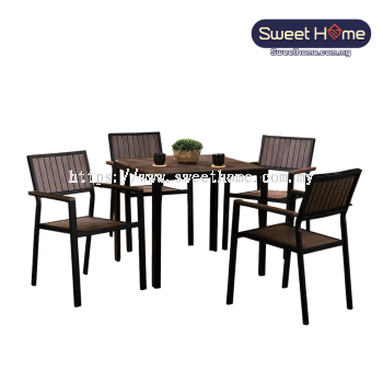 MEDIEVAL Premium Outdoor 1+4 Table Chair Set | Outdoor Furniture