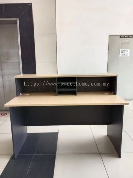 5 Ft Reception Counter | Budget Reception Table | Condominium Security Post Reception Table | Office Table Penang | Office Furniture Penang | Kl | Kedah | Petaling Jaya | Bertam | Tanjong Tokong | Georgetown |Ipoh